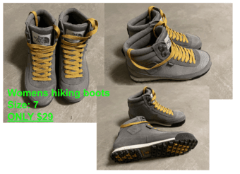 North Face womens hiking shoes 1