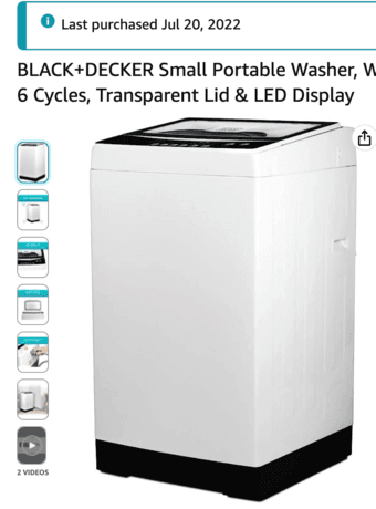 BLACK+DECKER Washer+Portable Dryer 1