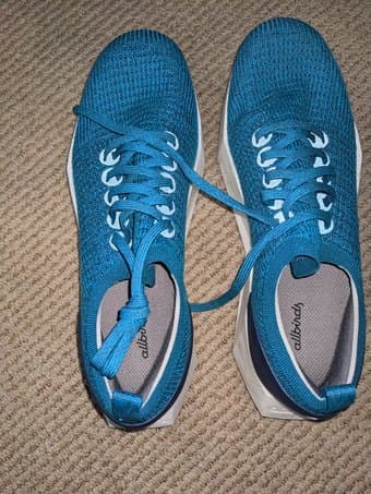 Allbirds Tree Flyer, Teal - Men's size 9 - never used 2