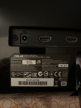 ASUS Monitor FULL HD 23” 3