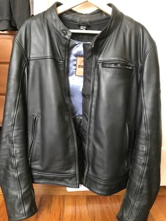 Motorcycle helmet and jacket 1