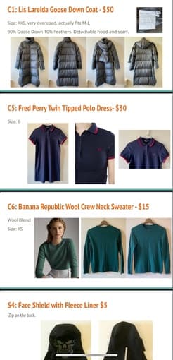 Clothing Sale - huge discount 1