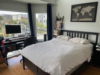 Furnished room w/ bathroom in San Francisco next to Caltrain- 7/1-8/31 1