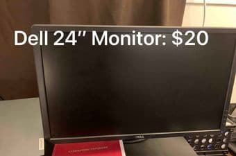 Dell 24'' monitor 1