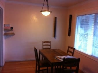 $950 private furnished room in 3br/1BA unit of Menlo Park from July 1 2