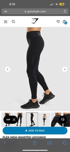GYMSHARK FLEX HIGH WAISTED LEGGINGS *BRAND NEW* (SIZE XS) 5 PAIRS 3