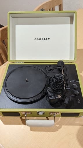 Crosley record player 1