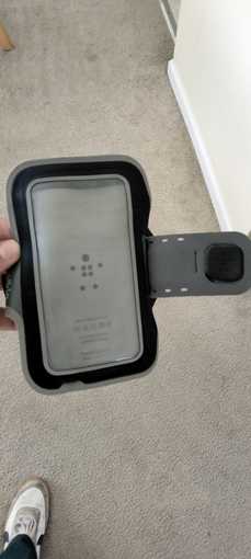 Phone holding armband for running 1