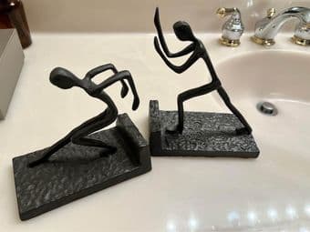 [LIKE NEW] High-end Metal Bookends 1
