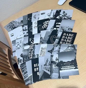 50 4x6 BLACK & WHITE AESTHETIC PHOTOS FOR WALL DECOR (NEW!) 1