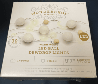 LED Ball Dewdrop Lights 1