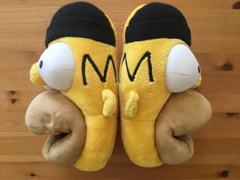 Homer Simpson Collectable Cozy Slippers 2