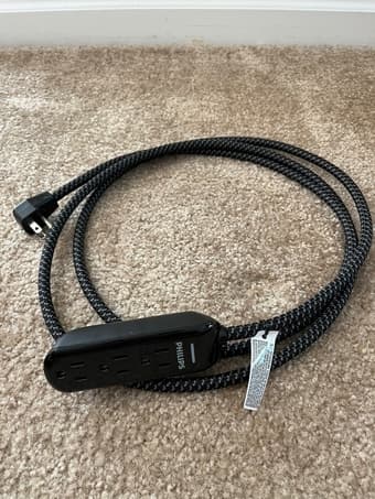 3-Outlet Extension Cord (8 ft.) 2