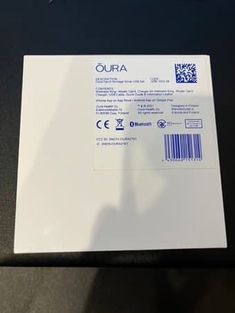 Oura Smart Ring (Heritage - Silver) Size 8 3