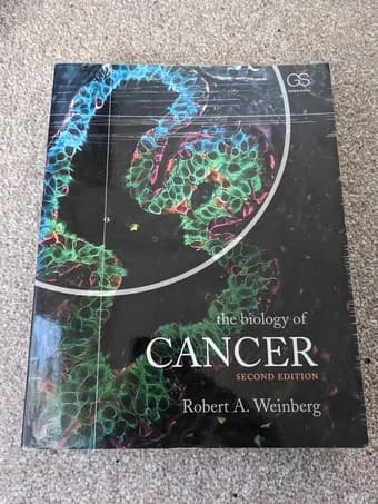 The Biology of Cancer by Robert Weinberg 1