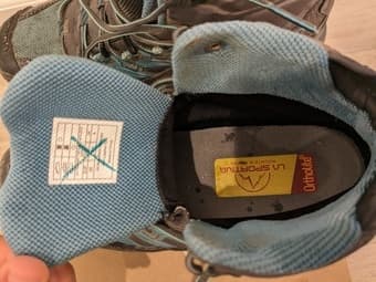 Waterproof hiking boots (La Sportiva Size 7.5 Women's) 2