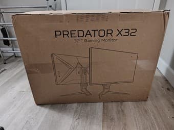 New Acer Predcator X32 FP 1