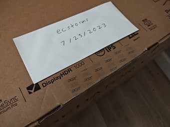 New Acer Predcator X32 FP 3