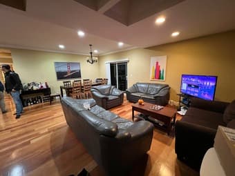 BEDROOM and PRIVATE IN-ROOM BATHROOM. AUG-SEP. FLEXIBLE DATES 2