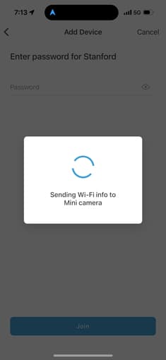 How to connect Blink Camera to Stanford Wifi? 1