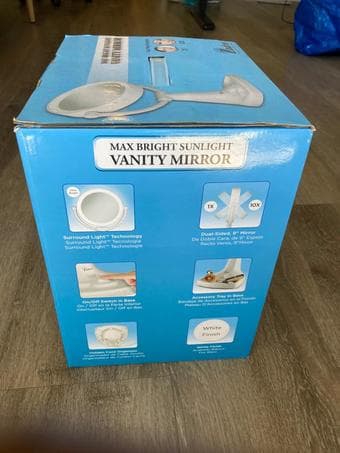 Max Bright Sunlight Vanity mirror (unopened box) 3