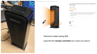 Taotronics heater 1