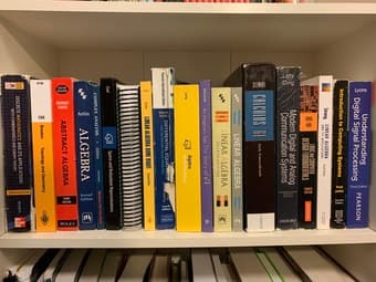 Textbooks for math/EE/CS 1