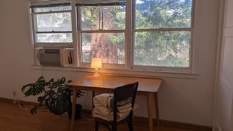 [Furnished Bedroom] [Menlo Park] [August-September 15] 2