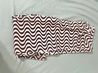 funky flare pants women's size 8 2