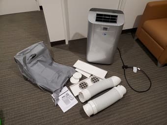 Portable air conditioner - 12,000 BTU, dual hose 1