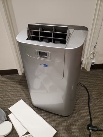 Portable air conditioner - 12,000 BTU, dual hose 2