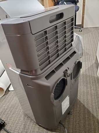 Portable air conditioner - 12,000 BTU, dual hose 3