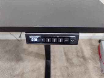 Height Adjustable Electric Standing Desk, perfect condition 2