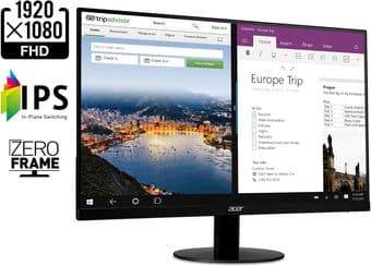 21.5" Acer monitor in PERFECT condition with original packaging 1