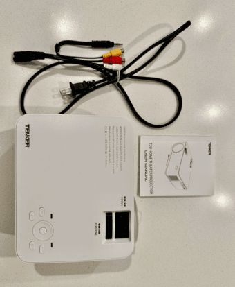 Tenker LED mini projector T20 1