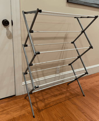 Clothes Drying Rack Steel - fully collapsible 1