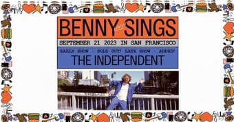 2 tickets to SOLD OUT Benny Sings concert (21 Sept) - $33 @stanford.ed 1