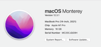 MacBook Pro 14-inch 2021 3