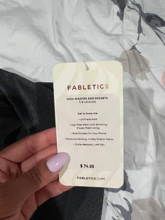 NEW Fabletics leggings (high waisted, with pockets!) 3