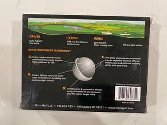 New Nitro Golf Balls 2