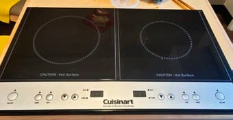 Cuisinart Double Induction cooktop 1