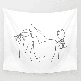 Beautiful Society6 Wall Tapestry 1