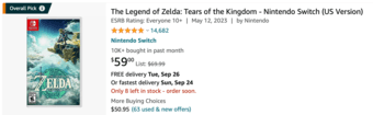 The Legend of Zelda: Tears of the Kingdom 3