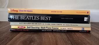 Move Out Sale-Piano-Guitar-Vocal Books Collection 1