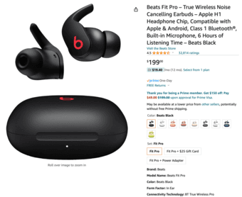 Brand New Beats Fit ProTrue Wireless Noise Cancelling Earbuds  耳机 $160 1