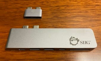 SIIG compact USB-C / HDMI / SD card hub/dock 2