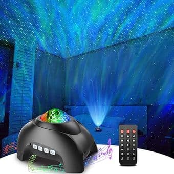 Star projector with bluetooth speaker 1
