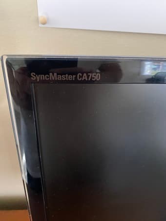 Samsung Monitor (SyncMaster CA750, 1080p, 1920 x 1080) 2
