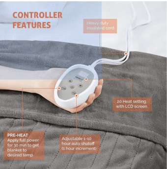 Comfort Electric Blanket Queen Size - new 2