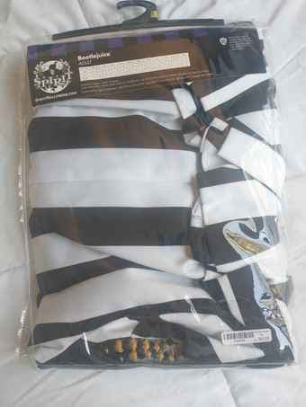 Halloween Beetlejuice costume + bugs (size M) 2